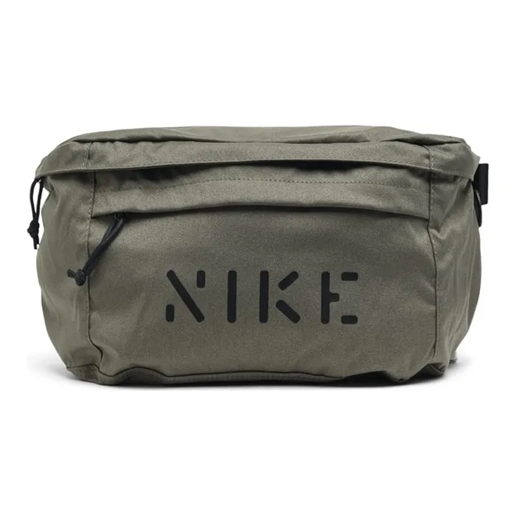 Nike Polyester One Shoulder Crossbody Fanny Pack Regular Unisex Olive Green-0