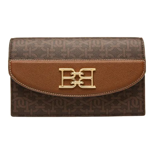 BALLY Beylor TPU Cell Phone Pouch, Shoulder Bag, Crossbody Bag Women's Brown