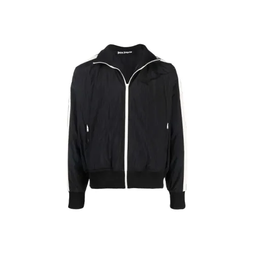 PALM ANGELS Curved Logo Track Jacket 