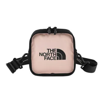 THE NORTH FACE Leather Camera Bag Small Square Bag Crossbody Bag Regular Unisex Pink