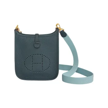 HERMES Evelyne Cow Leather Backpack, Crossbody Bag, Shoulder Bag Women's