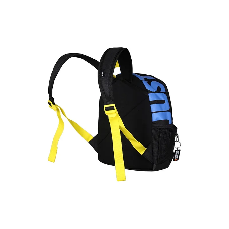 Nike Polyester Backpack Regular Unisex Black & Multicolor-1