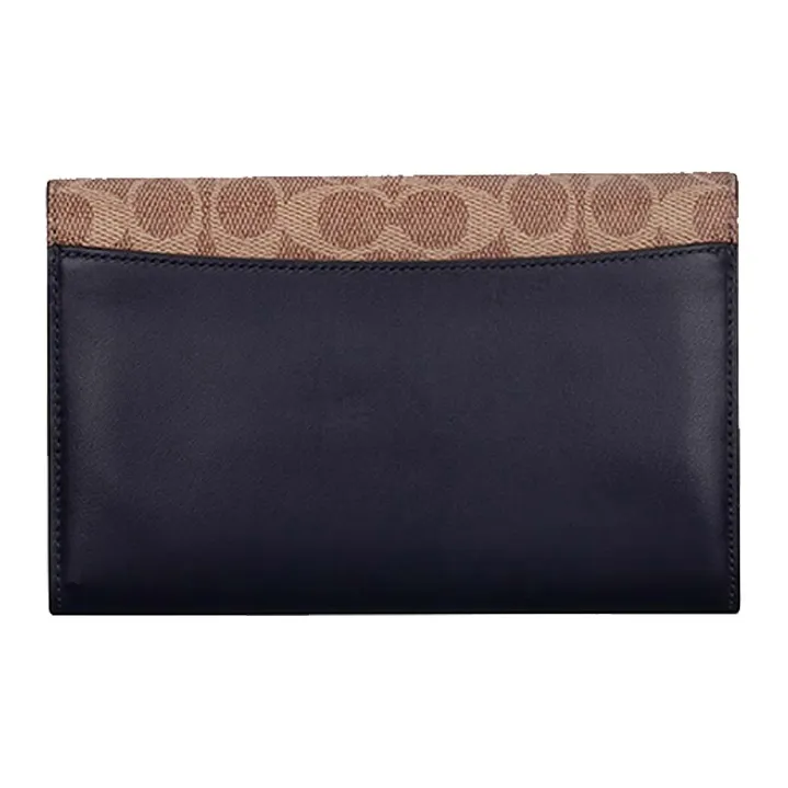 COACH Marlow Canvas With Leather Shoulder Bag Crossbody Bag Regular Women's Black & Brown Monogram-3