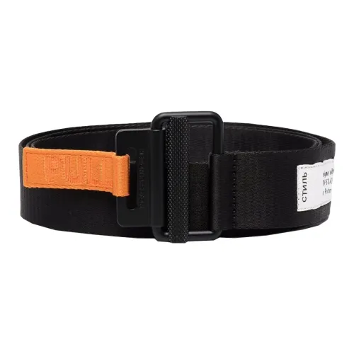 HERON PRESTON Sports Belts Unisex Black