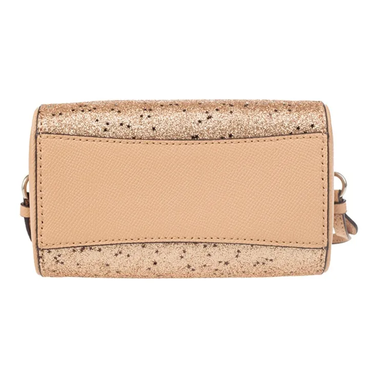 COACH Bennett Leather Boston Bag Handbag Shoulder Bag Crossbody Bag Mini Women's Gold-5