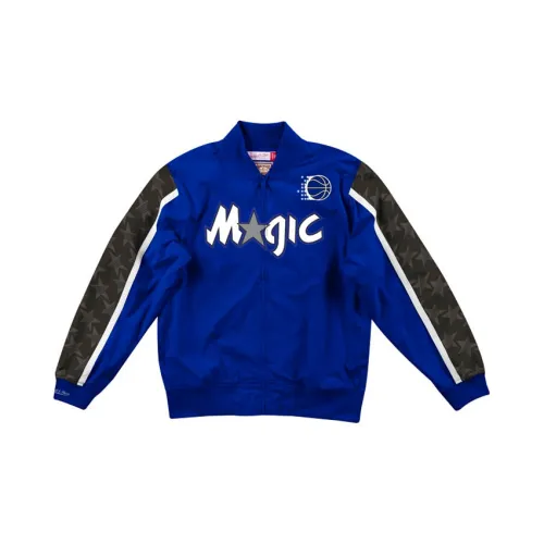 Mitchell Ness Jackets Unisex Blue