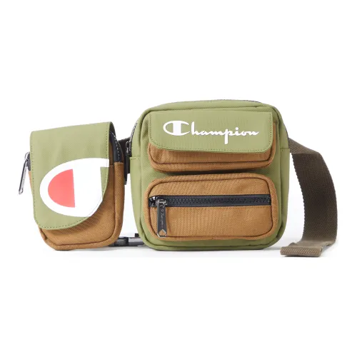 Champion Fabric Combo Bag Fanny Pack Unisex Orange/Green
