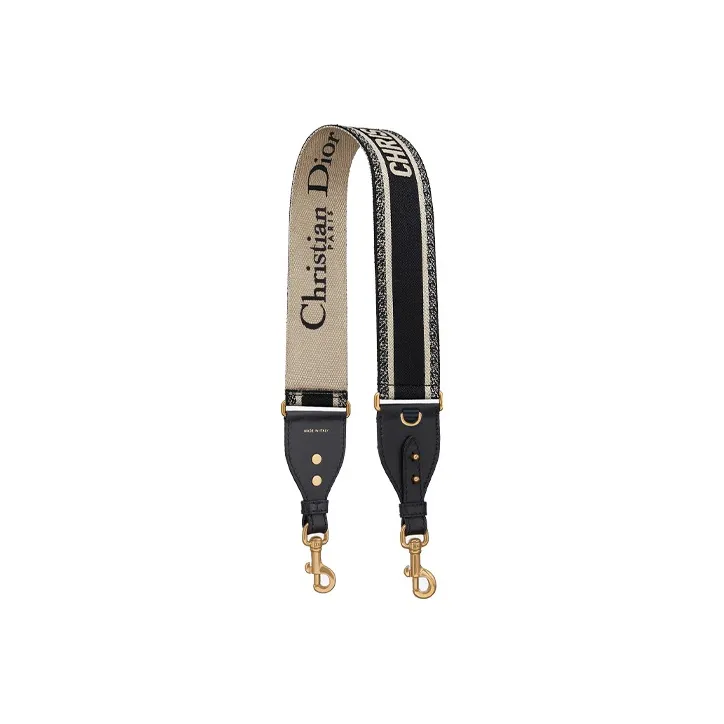 DIOR Cow Leather Bag Strap Shoulder Strap Unisex Multicolor-0