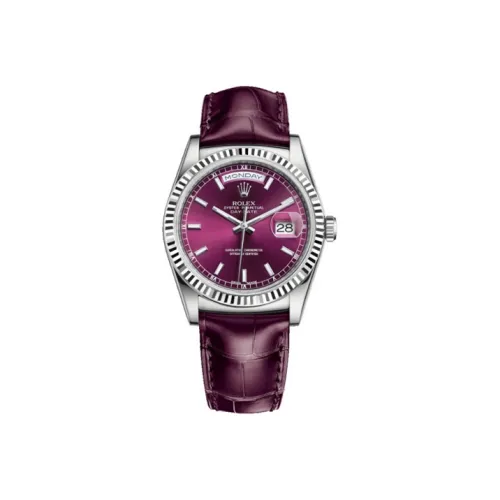 ROLEX Women's Week-type Calendar Swiss Watches