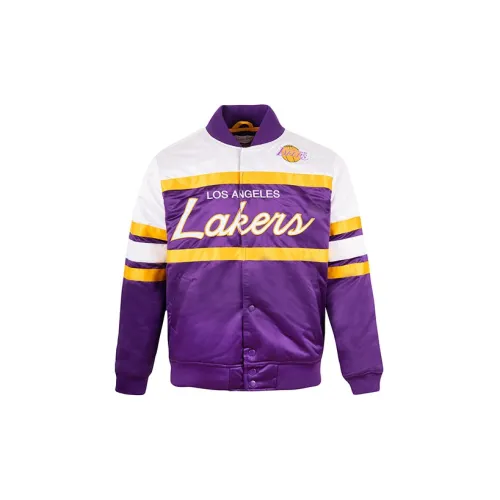 Mitchell Ness Jackets Unisex Purple