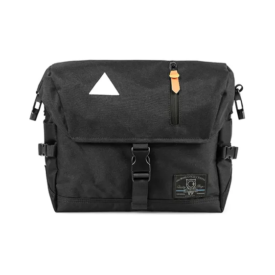 ACROSS Oxford Water Repellent Messenger Bag, Commute Bag, Crossbody Bag Regular Unisex Multicolor-1