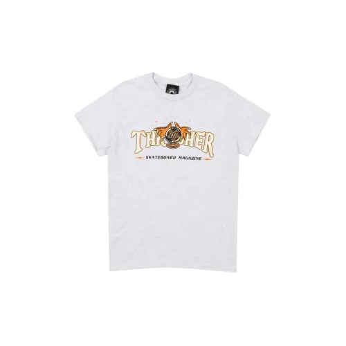 Thrasher T-Shirts Unisex Gray