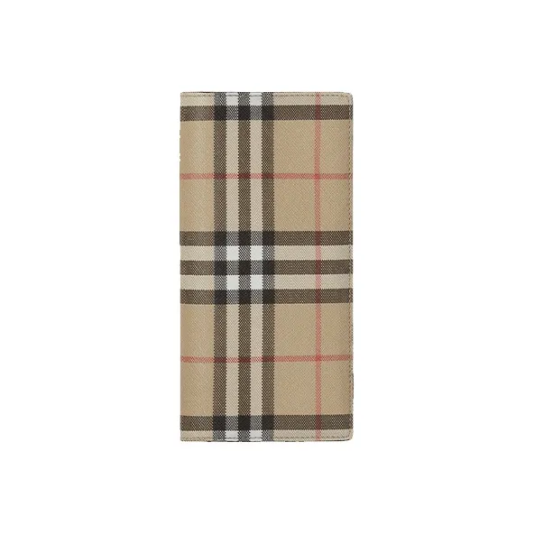 Burberry Vintage Canvas Wallet Unisex Archive Beige-0