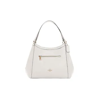 COACH Kristy Pebbled Leather Bucket Bag, Handbag, Shoulder Bag Tubas Women's White