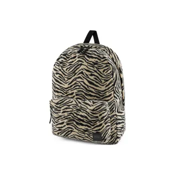 Vans Polyester Backpack Regular Unisex Zebra Stripes