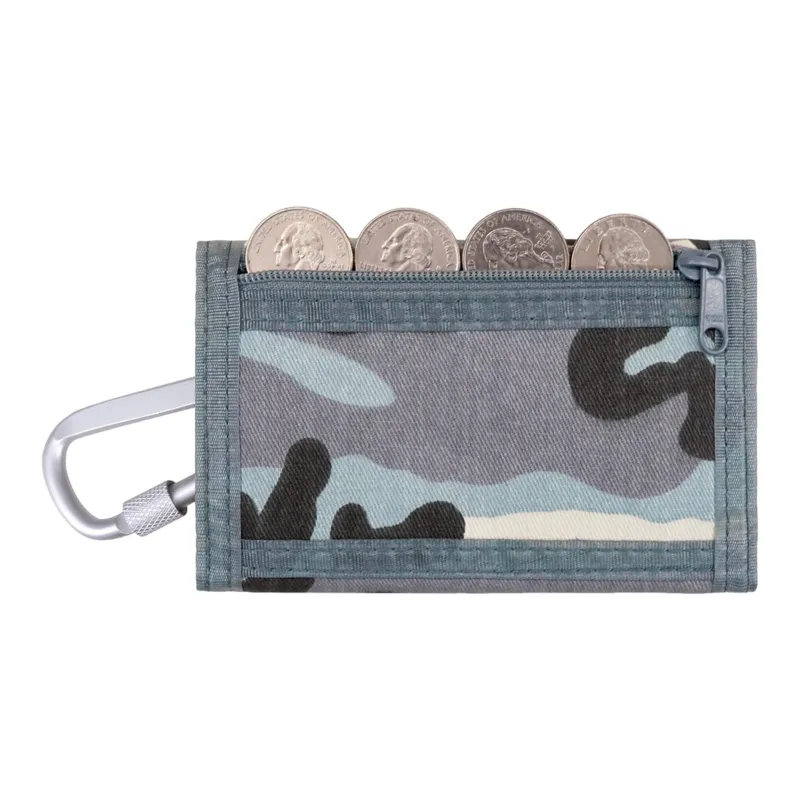 Rough Enough Canvas Canvas Bag Card Holder Hanging Bag Wallet Unisex Light Blue/Coffee/Army Green/Jasper-3