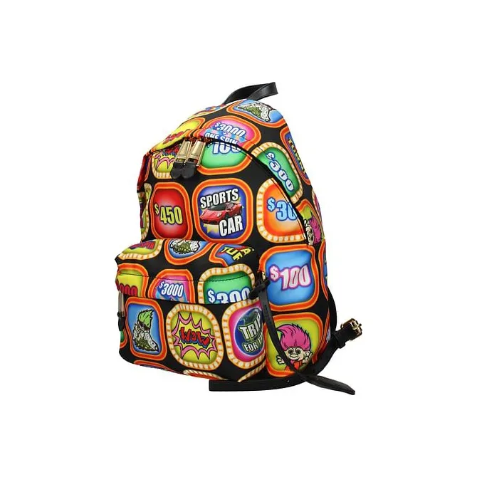 MOSCHINO Fabric Backpack Mini Women's Multicolor-1