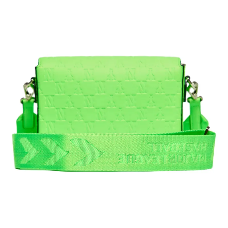 MLB Monogram Collection Polyester Combo Bag, Shoulder Bag, Crossbody Bag Regular Unisex Green-4