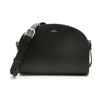A.P.C Calfskin Shoulder Bag Women's Black