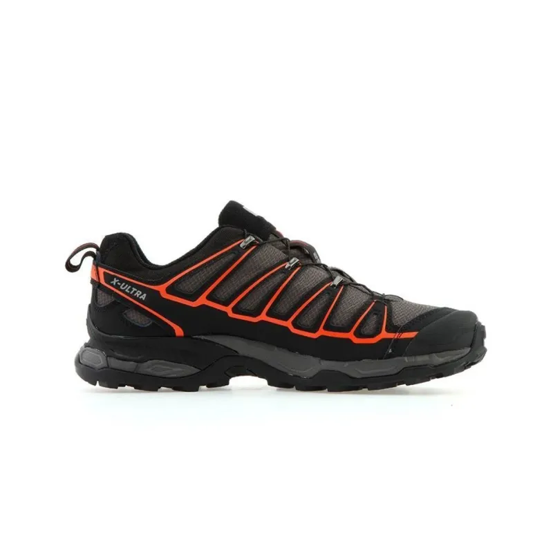 SALOMON X Ultra 2 Outdoor Shoes Men Low Top Black/Orange-1