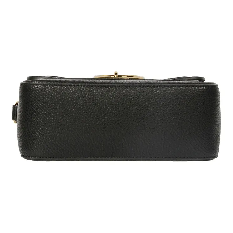 MOSCHINO Polyurethane Shoulder Bag Women's Black-4