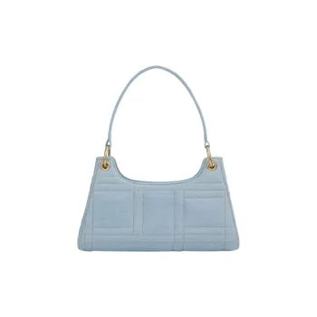 APEDE MOD Denim Shoulder Bag Crossbody Handbag Shoulder Bag Regular Women's Light Denim