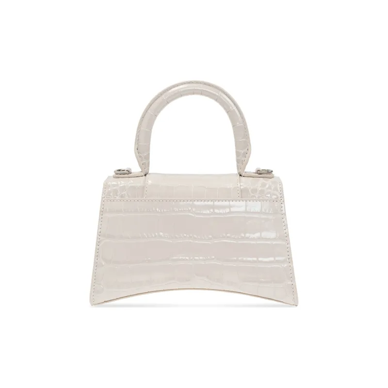 Balenciaga Calfskin Shoulder Bags Handbags Women's Cream-2