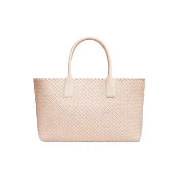 Bottega Veneta Lambskin Handbag Regular Women's Pink