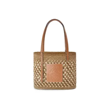LOEWE Square Basket Handbags