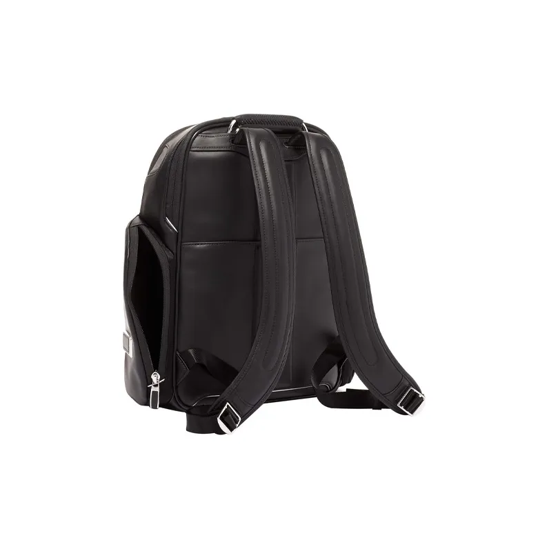 TUMI Arrivé Leather Backpack Regular Men's Black-2