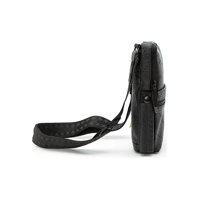 SPRAYGROUND PU Shoulder Bag Unisex Black-1