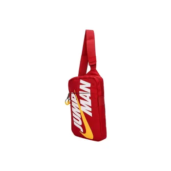 Jordan Canvas Shoulder Bag Crossbody Bag Fanny Pack Small Size Unisex Red