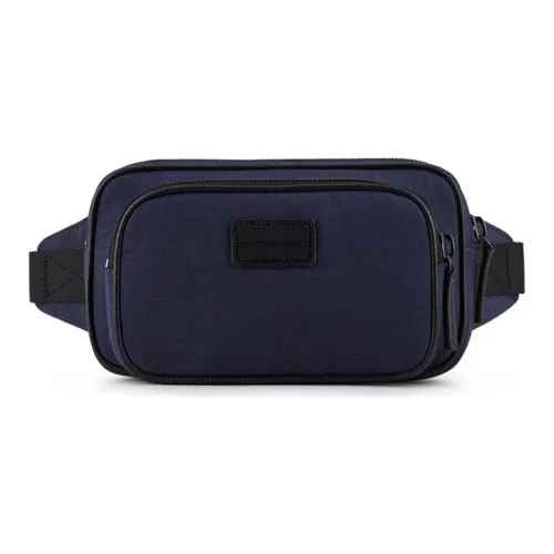 EMPORIO ARMANI Men’s Logo Belt Bag Blue