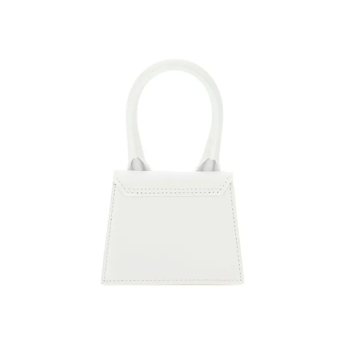 Jacquemus Le Chiquito Leather Shoulder Bags Handbags Women's White-2