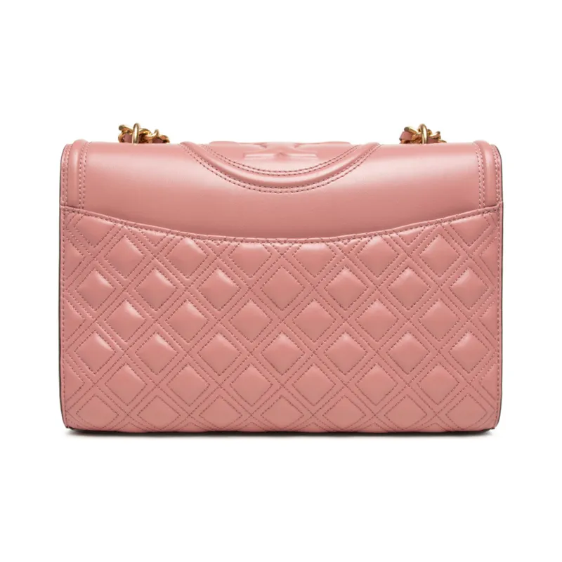 TORY BURCH Fleming Sheepskin Crossbody Bag Shoulder Bag Large Size Women's Pink-1