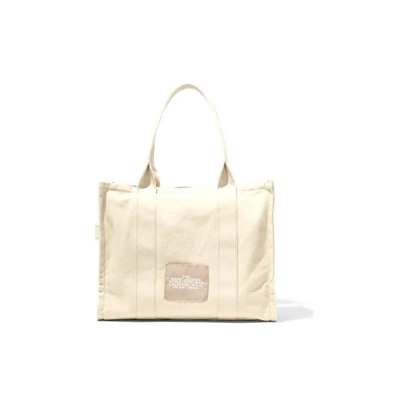 MARC JACOBS The Traveler Canvas Bag, Tote Bag, Shopping Bag, Handbag Tubas Women's Beige-2