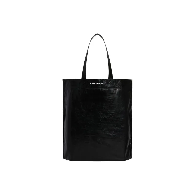 Balenciaga Calfskin Tote Bag, Shopping Bag, Handbag, Shoulder Bag Unisex Black-2