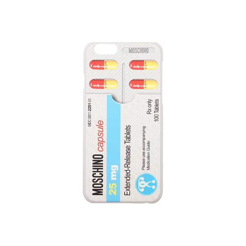 MOSCHINO Phone Accessories Unisex Gray-0