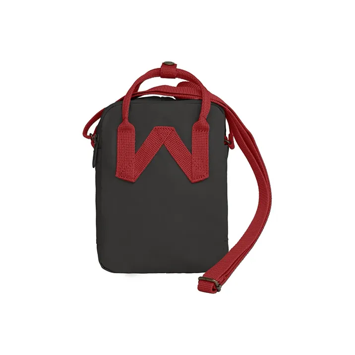 Fjallraven Polyethylene With Nylon Crossbody Bag, Shoulder Bag Trumpets Unisex Red, Black & Multicolor-2