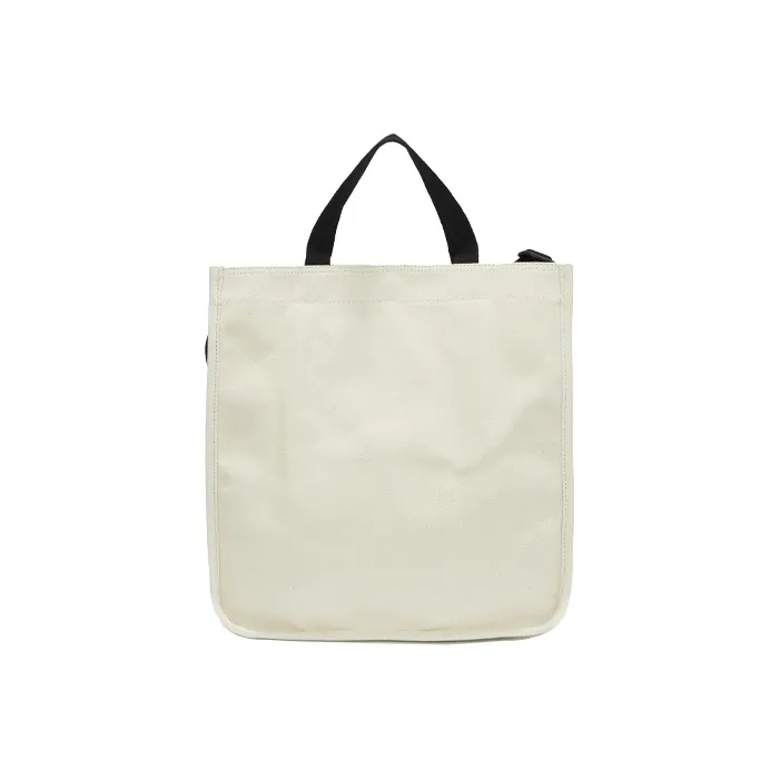 THE NORTH FACE Canvas Tote Bag, Shopping Bag, Canvas Bag, Shoulder Bag, Crossbody Bag, Handbag Regular Unisex White-2
