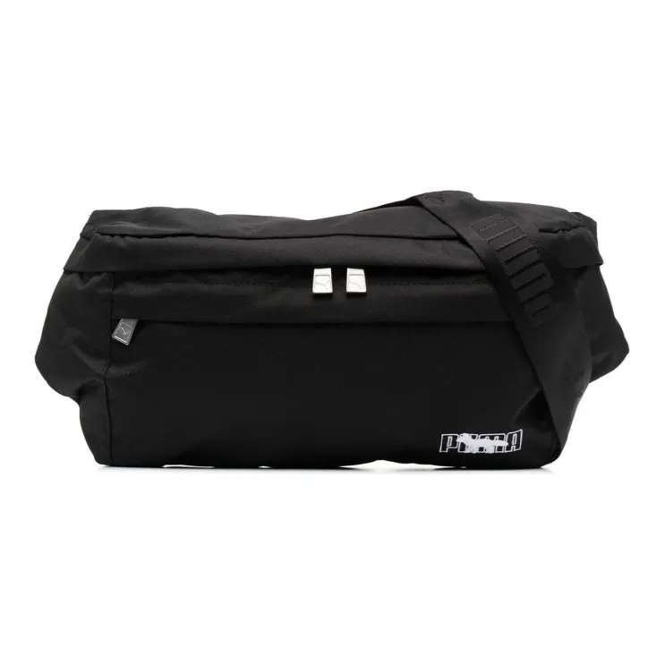 PUMA MAISON KITSUNE Collaboration Polyester Sling Bag Crossbody Bag Fanny Pack Regular Unisex Black-0
