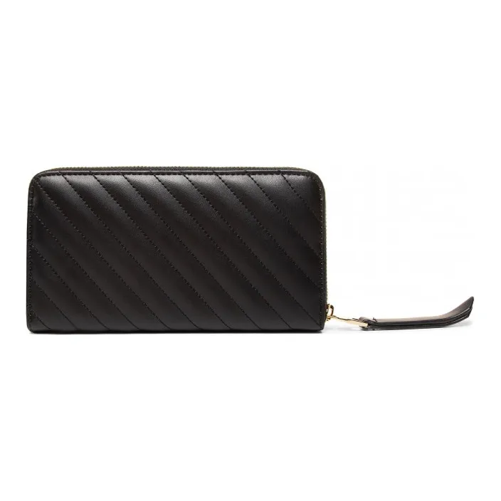 VERSACE JEANS COUTURE Leather Wallet Women's Black-1