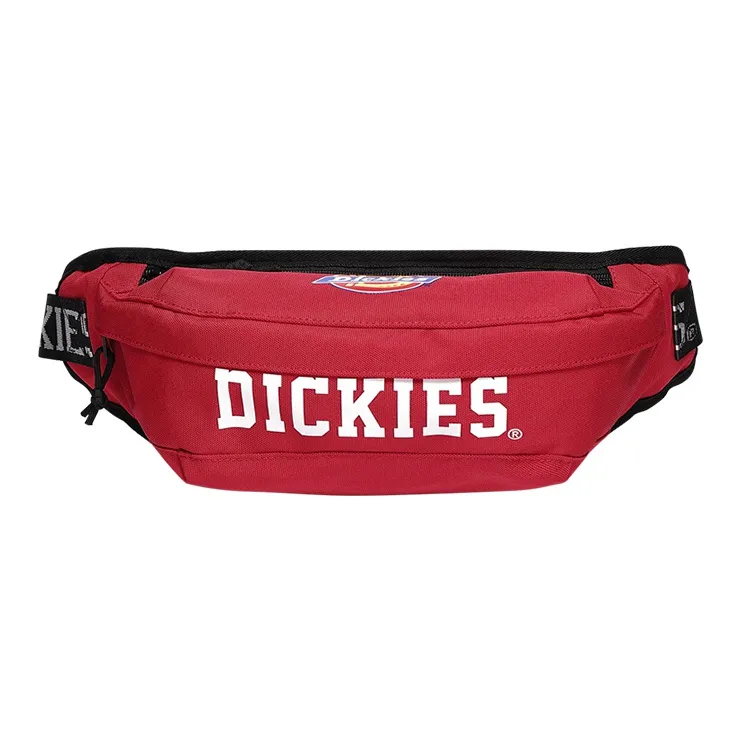 Dickies Polyester Sling Bag Crossbody Bag Shoulder Bag Regular Unisex Black/Red-4