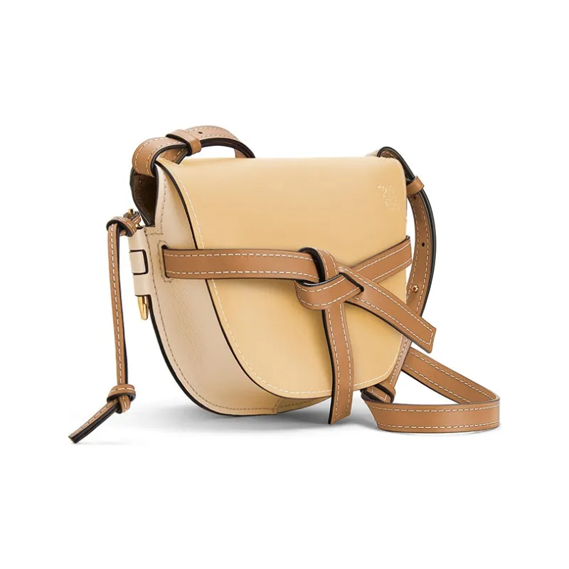 LOEWE Gate Cow Leather Bowknot Bag, Shoulder Bag, Crossbody Bag Small Size Women's-1
