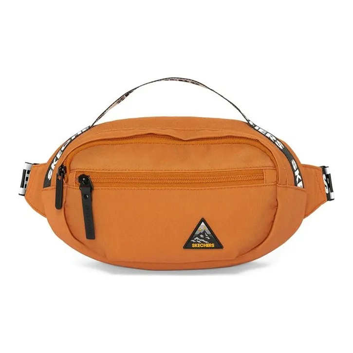 Skechers Fabric Waist Bag Chest Bag Unisex Sunset Orange-0