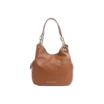 MICHAEL KORS Lillie Large Pebbled Leather Shoulder Bag