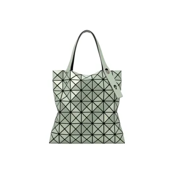 ISSEY MIYAKE Prism Polyvinyl Chloride Resin Tote Bag Shopping Bag Handbag Shoulder Bags Women's Olive Green
