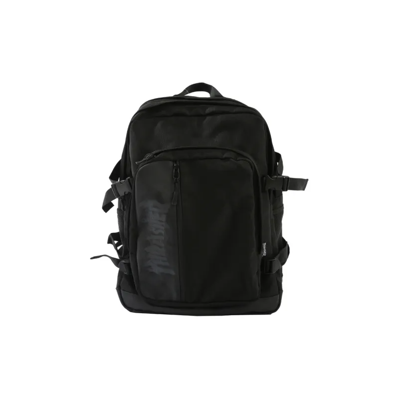 Thrasher Polyester Backpack Unisex Black-0