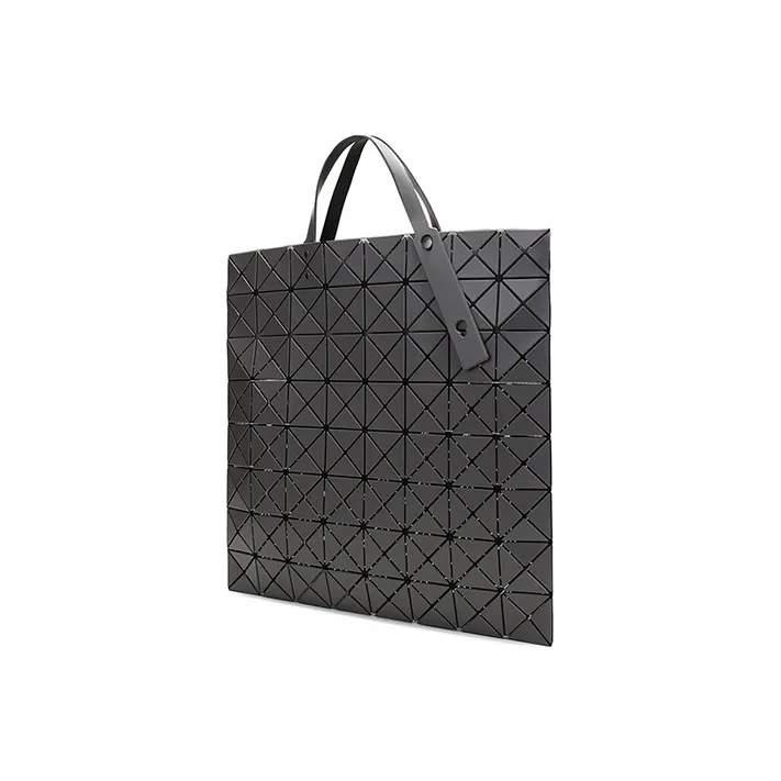 ISSEY MIYAKE PVC Portable Crossbody Bag Shoulder Bag Women's Light Gray/Charcoal Gray/Matte Black-5