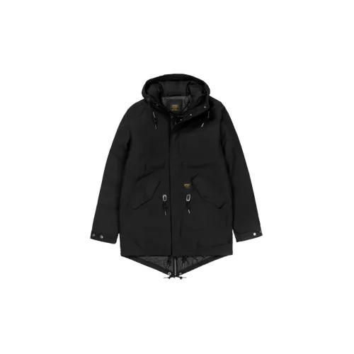 Carhartt WIP Parka Coats Men Black